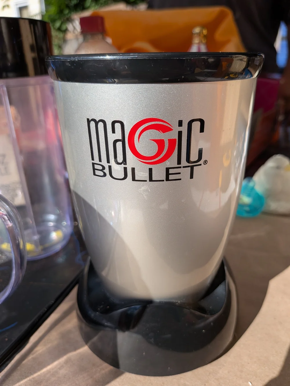 Compact Blender in Silver and Black - Personal Blender